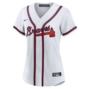 Matt Olson Atlanta Braves Nike Women's Home Jersey4u Player Jersey - White photo 2 Jersey4u
