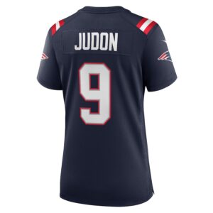 Matthew Judon New England Patriots Nike Women's Team Game Jersey - Navy photo 3 Jersey4u