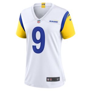 Matthew Stafford Los Angeles Rams Nike Women's Player Jersey - White photo 2 Jersey4u