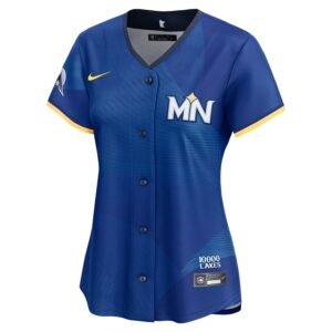 Max Kepler Minnesota Twins Nike Women's 2024 City Connect Limited Jersey - Royal photo 2 Jersey4u
