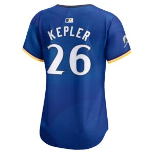 Max Kepler Minnesota Twins Nike Women's 2024 City Connect Limited Jersey - Royal photo 3 Jersey4u