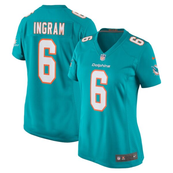 Melvin Ingram Miami Dolphins Nike Women's Home Game Player Jersey - Aqua photo 1 Jersey4u