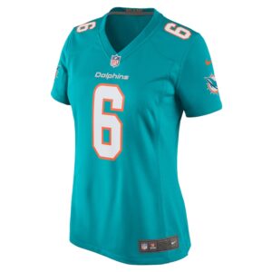 Melvin Ingram Miami Dolphins Nike Women's Home Game Player Jersey - Aqua photo 2 Jersey4u
