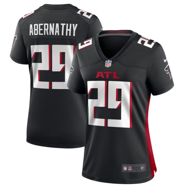 Micah Abernathy Atlanta Falcons Nike Women's Team Game Jersey -  Black photo 1 Jersey4u