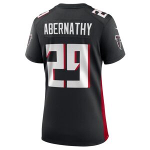 Micah Abernathy Atlanta Falcons Nike Women's Team Game Jersey -  Black photo 3 Jersey4u