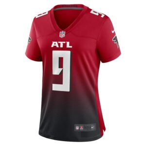 Michael Penix Jr. Atlanta Falcons Nike Women's Alternate Game Jersey -  Red photo 2 Jersey4u