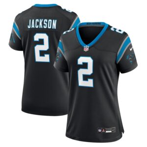 Mike Jackson Carolina Panthers Nike Women's  Game Jersey -  Black photo 1 Jersey4u