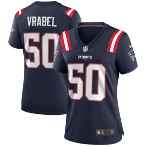 Mike Vrabel New England Patriots Nike Women's Game Retired Player Jersey - Navy photo 1 Jersey4u
