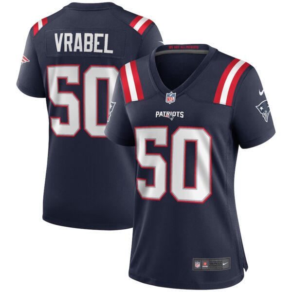 Mike Vrabel New England Patriots Nike Women's Game Retired Player Jersey - Navy photo 1 Jersey4u