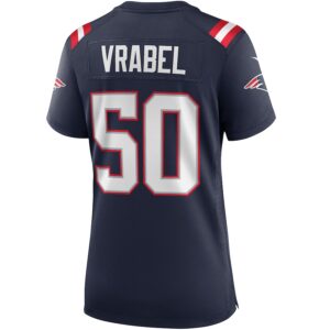Mike Vrabel New England Patriots Nike Women's Game Retired Player Jersey - Navy photo 3 Jersey4u