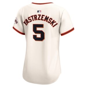 Mike Yastrzemski San Francisco Giants Nike Women's Home Limited Player Jersey - Cream photo 3 Jersey4u