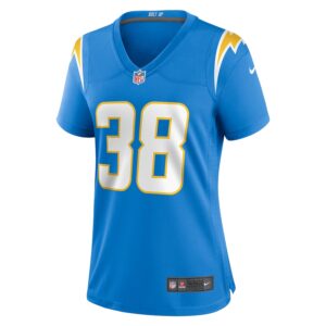 Milton Wright Los Angeles Chargers Nike Women's  Game Jersey - Powder Blue photo 2 Jersey4u