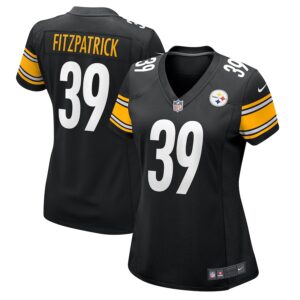 Minkah Fitzpatrick Pittsburgh Steelers Nike Women's  Game Jersey -  Black photo 1 Jersey4u