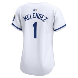 MJ Melendez Kansas City Royals Nike Women's  Home Limited Player Jersey - White photo 3 Jersey4u