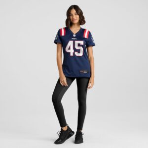 Monty Rice New England Patriots Nike Women's  Game Jersey -  Navy photo 4 Jersey4u