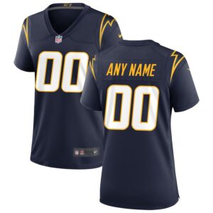 Los Angeles Chargers Nike Women's Alternate Custom Game Jersey - Navy photo 1 Jersey4u