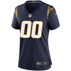 Los Angeles Chargers Nike Women's Alternate Custom Game Jersey - Navy photo 2 Jersey4u