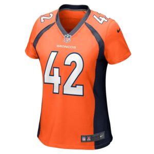 Nik Bonitto Denver Broncos Nike Women's Game Player Jersey - Orange photo 2 Jersey4u