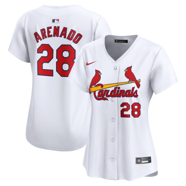 Nolan Arenado St. Louis Cardinals Nike Women's Home Limited Player Jersey - White photo 1 Jersey4u
