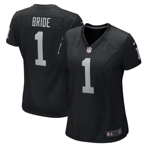 Number 1 Bride Las Vegas Raiders Nike Women's Game Jersey - Black photo 1 Jersey4u