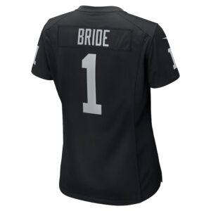 Number 1 Bride Las Vegas Raiders Nike Women's Game Jersey - Black photo 3 Jersey4u
