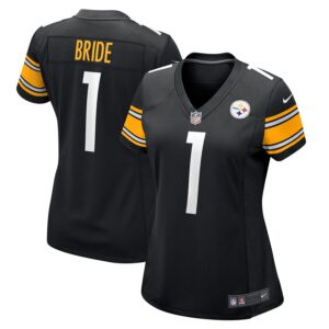Number 1 Bride Pittsburgh Steelers Nike Women's Game Jersey - Black photo 1 Jersey4u