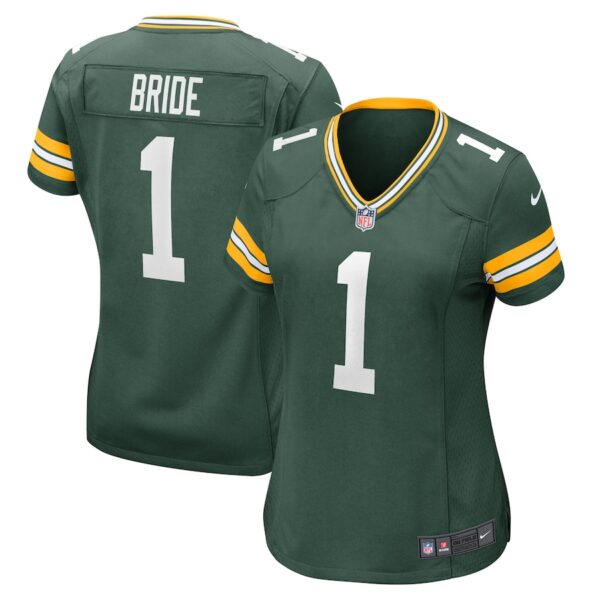 Number 1 Bride Green Bay Packers Nike Women's Game Jersey - Green photo 1 Jersey4u