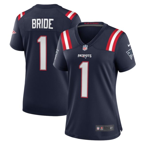 Number 1 Bride New England Patriots Nike Women's Game Jersey - Navy photo 1 Jersey4u