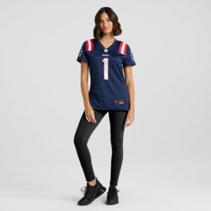 Number 1 Bride New England Patriots Nike Women's Game Jersey - Navy photo 4 Jersey4u