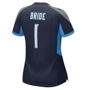 Number 1 Bride Tennessee Titans Nike Women's Game Jersey - Navy photo 3 Jersey4u