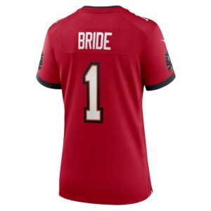 Number 1 Bride Tampa Bay Buccaneers Nike Women's Game Jersey - Red photo 3 Jersey4u