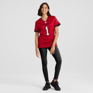 Number 1 Bride Tampa Bay Buccaneers Nike Women's Game Jersey - Red photo 4 Jersey4u