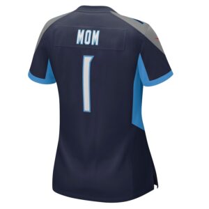 Number 1 Mom Tennessee Titans Nike Women's Game Jersey - Navy photo 3 Jersey4u