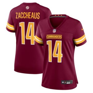 Olamide Zaccheaus Washington Commanders Nike Women's  Game Jersey -  Burgundy photo 1 Jersey4u