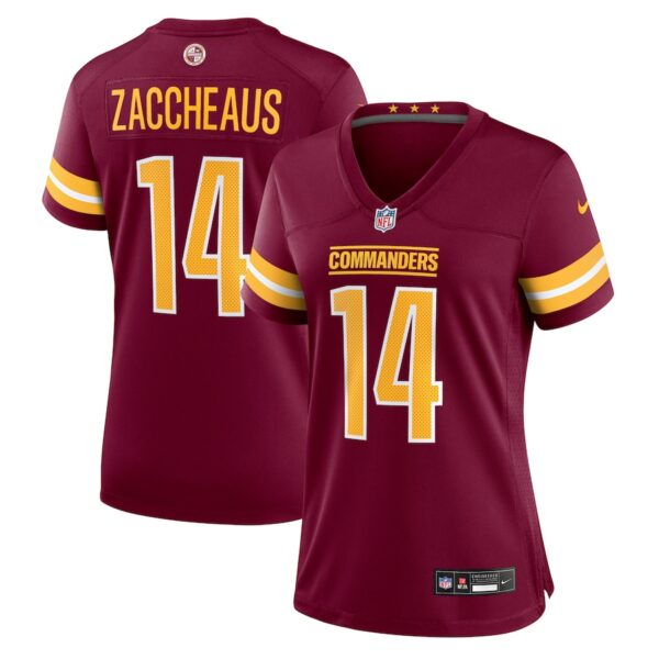 Olamide Zaccheaus Washington Commanders Nike Women's  Game Jersey -  Burgundy photo 1 Jersey4u