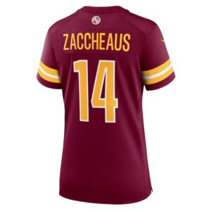Olamide Zaccheaus Washington Commanders Nike Women's  Game Jersey -  Burgundy photo 3 Jersey4u