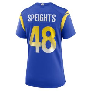 Omar Speights Los Angeles Rams Nike Women's Game Jersey -  Royal photo 3 Jersey4u