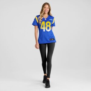 Omar Speights Los Angeles Rams Nike Women's Game Jersey -  Royal photo 4 Jersey4u