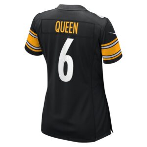 Patrick Queen Pittsburgh Steelers Nike Women's Game Player Jersey - Black photo 3 Jersey4u