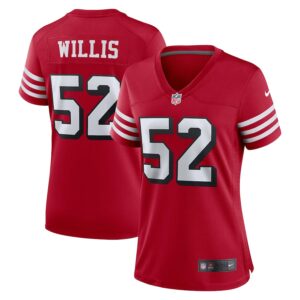 Patrick Willis San Francisco 49ers Nike Women's Alternate Game Jersey - Scarlet photo 1 Jersey4u