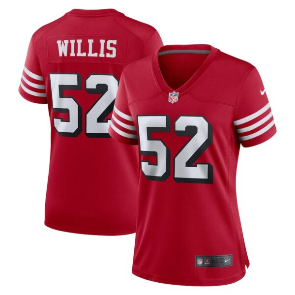 Patrick Willis San Francisco 49ers Nike Women's Alternate Game Jersey - Scarlet photo 1 Jersey4u