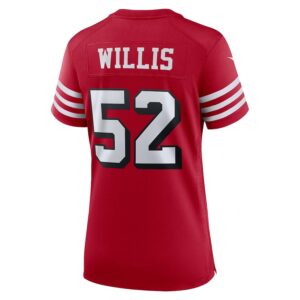 Patrick Willis San Francisco 49ers Nike Women's Alternate Game Jersey - Scarlet photo 3 Jersey4u