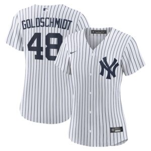 Paul Goldschmidt New York Yankees Nike Women's Home Jersey4u Jersey - White photo 1 Jersey4u