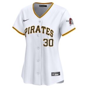 Paul Skenes Pittsburgh Pirates Nike Women's Home Limited Player Jersey - White photo 2 Jersey4u
