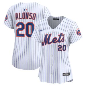 Pete Alonso New York Mets Nike Women's Home Limited Jersey – White photo 1 Jersey4u