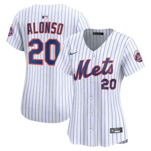 Pete Alonso New York Mets Nike Women's Home Limited Jersey – White photo 1 Jersey4u