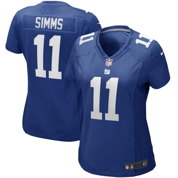 Phil Simms New York Giants Nike Women's Game Retired Player Jersey - Royal photo 1 Jersey4u
