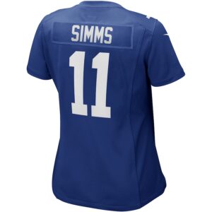 Phil Simms New York Giants Nike Women's Game Retired Player Jersey - Royal photo 3 Jersey4u