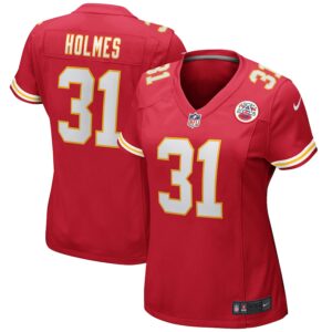 Priest Holmes Kansas City Chiefs Nike Women's Game Retired Player Jersey - Red photo 1 Jersey4u
