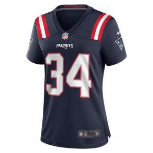 Quandre Mosely New England Patriots Nike Women's Home Game Player Jersey - Navy photo 2 Jersey4u